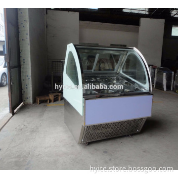 MC ice cream display freezer/gelato showcase for sale
